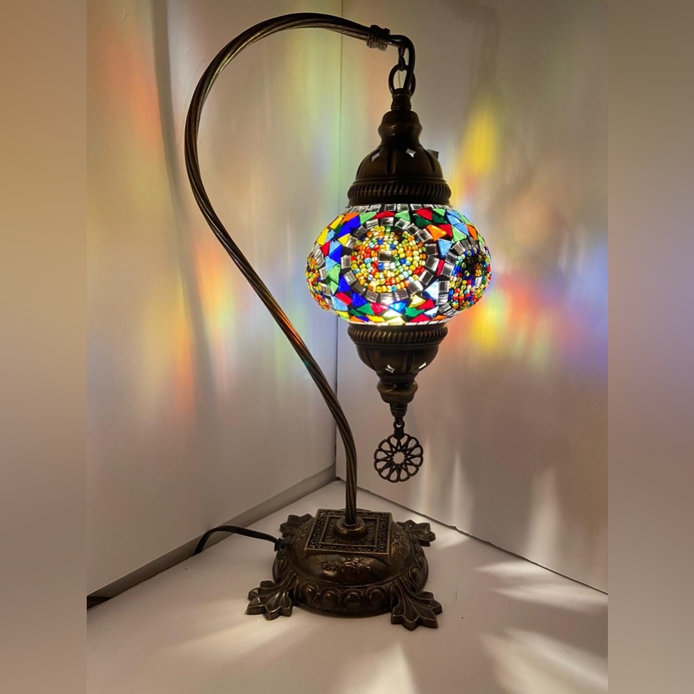 Handmade Turkish table lamp
